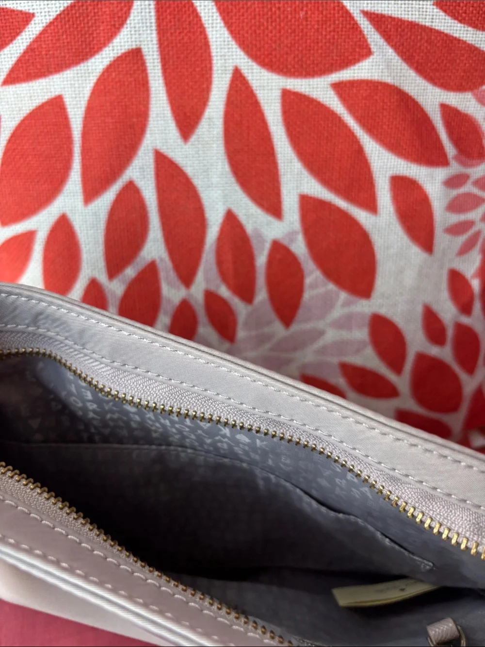 kate spade light taupe crossbody bag